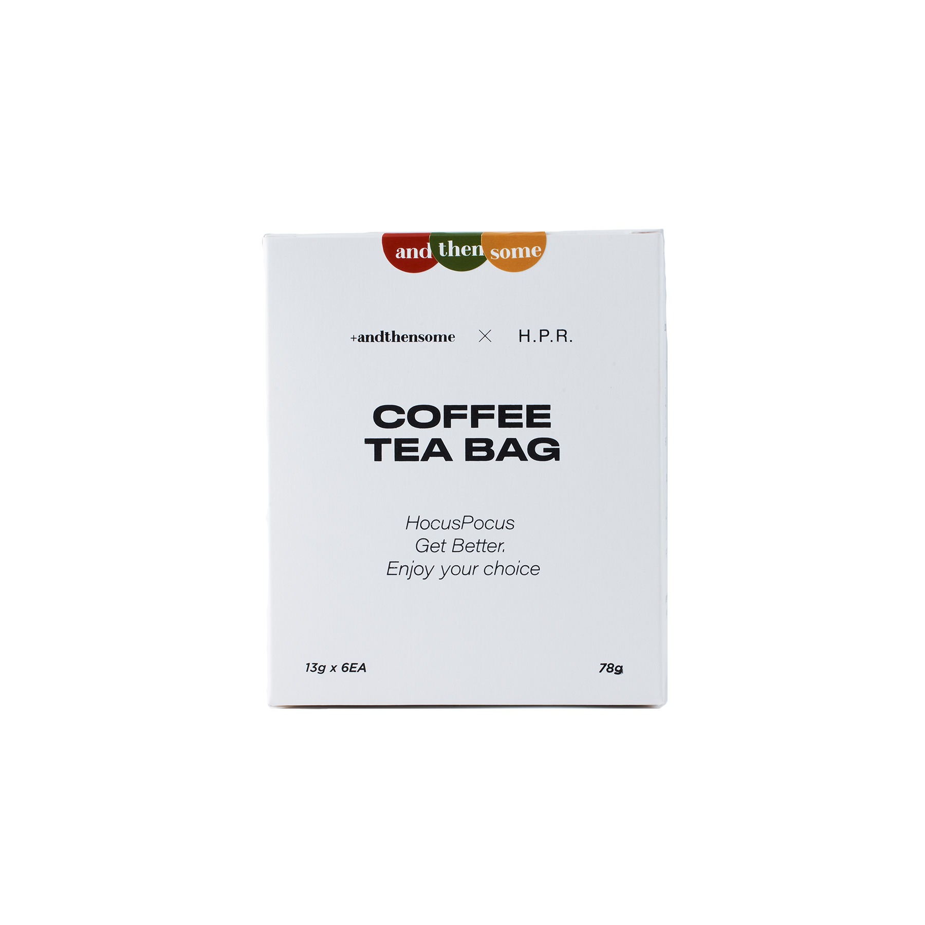 앤댄썸 커피티백 세트 |  andthensome coffee tea bag set